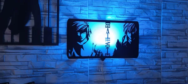 Lámpara Light y L - Death Note