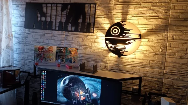 IMG20230921172815 Lámpara Estrella de la Muerte