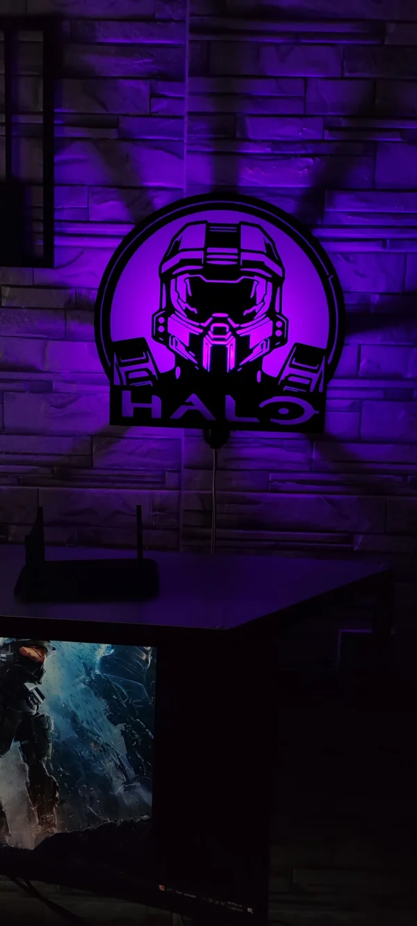 Lámpara Halo Master Chief
