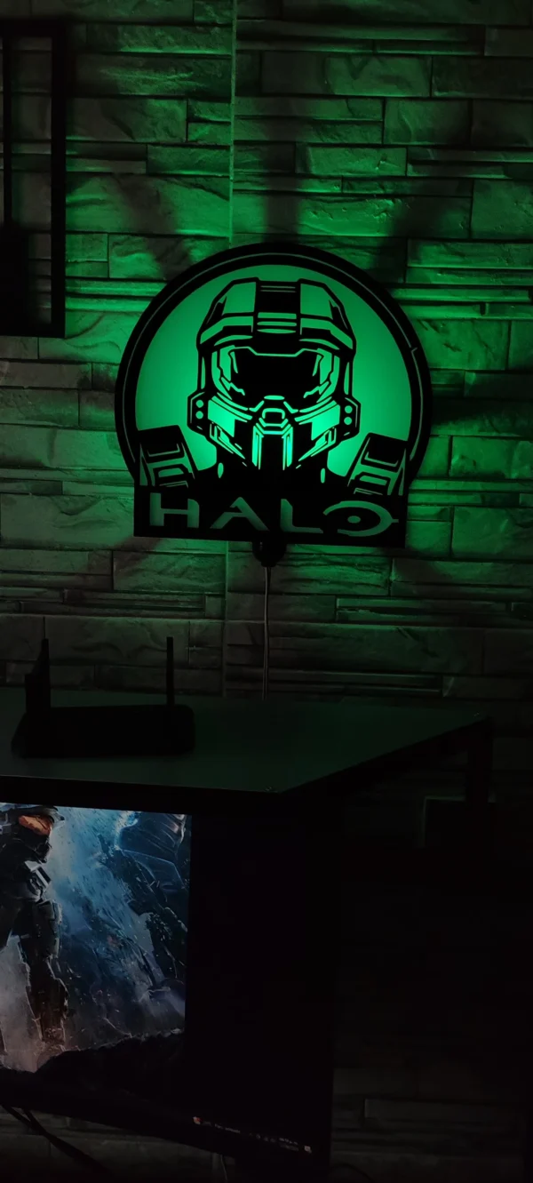 Lámpara Halo Master Chief