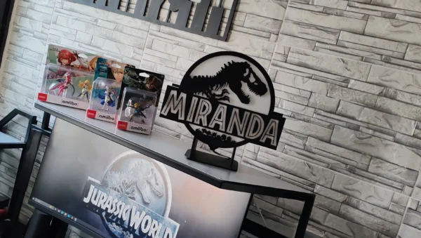 Lámpara de Jurassic Park Personalizado