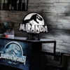 Lámpara de Jurassic Park Personalizado
