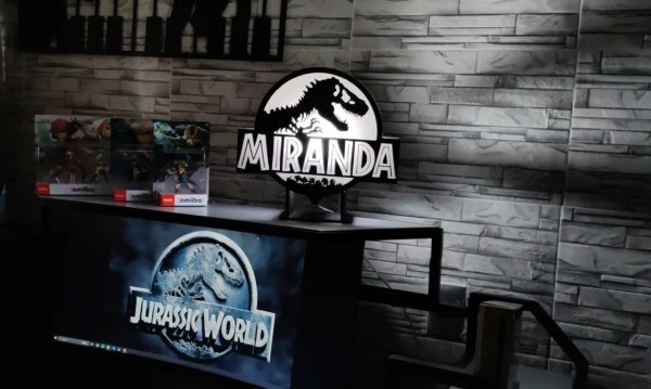 Lámpara de Jurassic Park Personalizado