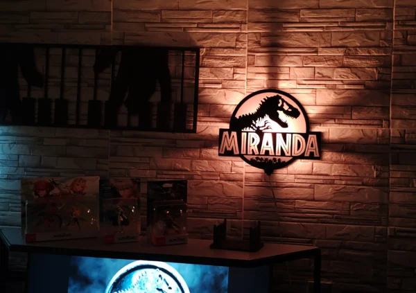 Lámpara de Jurassic Park Personalizado