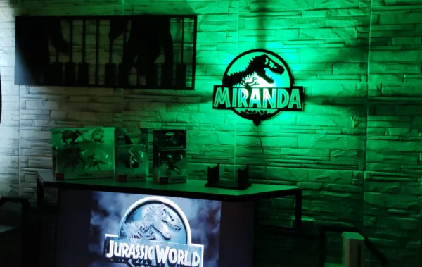 Lámpara de Jurassic Park Personalizado