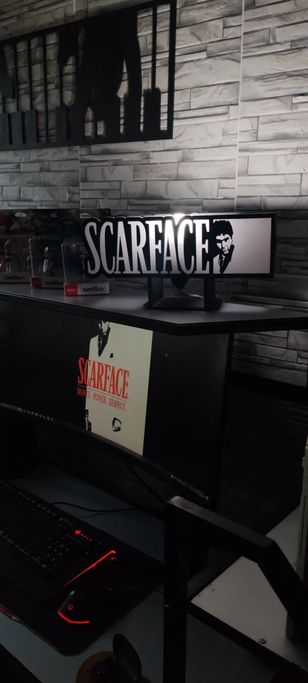 Lámpara Scarface Tony Montana