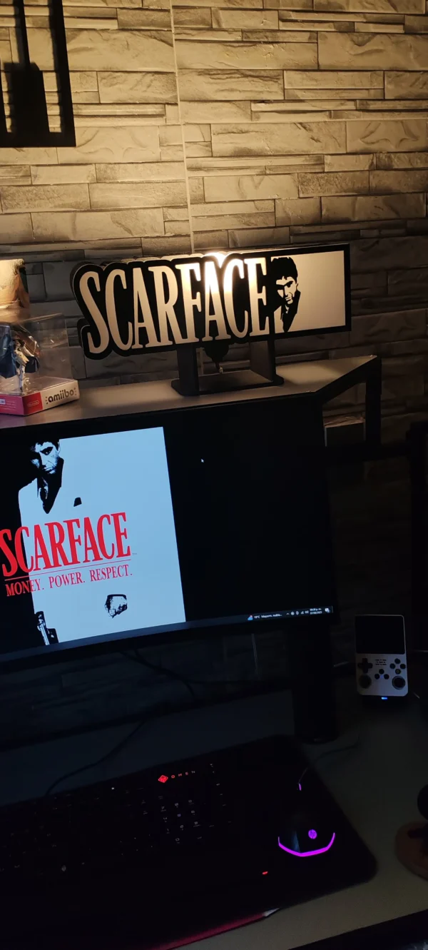 Lámpara Scarface Tony Montana