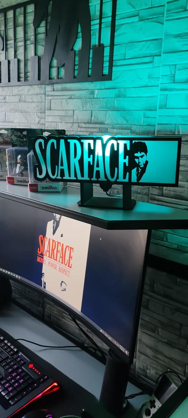 Lámpara Scarface Tony Montana