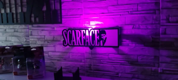 Lámpara Scarface Tony Montana
