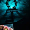 Lámpara Metroid Samus Aran