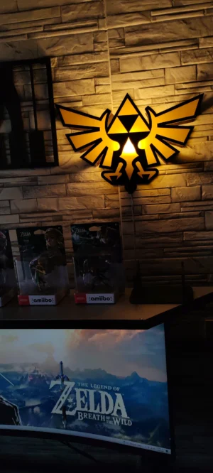 Lámpara Trifuerza The Legend of Zelda