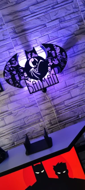 Lámpara Batman Personajes Serie Animada