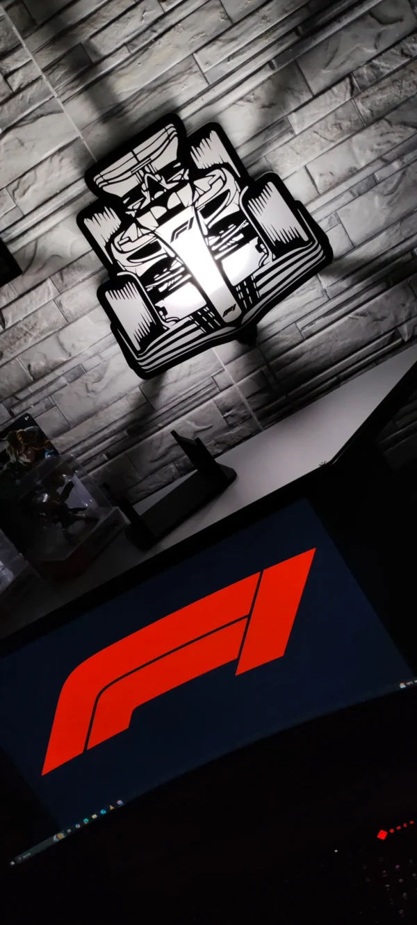 Lámpara Fórmula 1 F1 Monoplaza